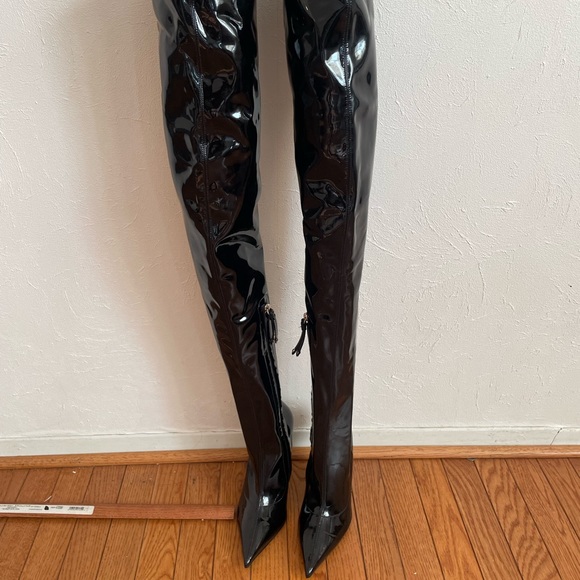 THE ATTICO US 7
Cheope leather over-the-knee boots - Picture 11 of 16